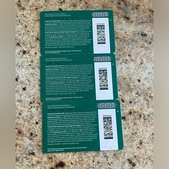 Starbucks collectable  PRIDE cards - never used - Picture 2 of 2